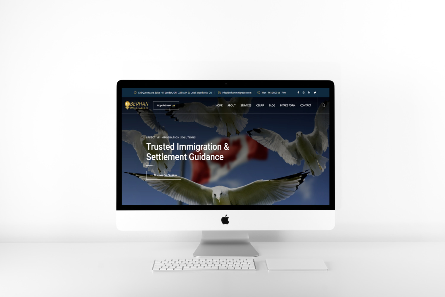 Immigration Consulting Website
