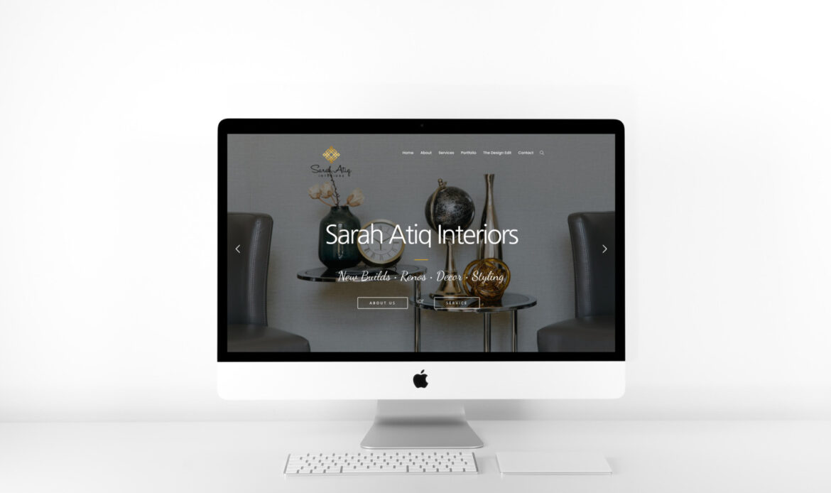 Interior Designer Website